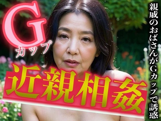 【熟女NTR】【近親相姦】親戚のおばさんがGカップで息子を誘惑!〜庭でSEXで犯●れる末路〜│セクシーダイナマイト企画