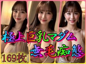 【熟女NTR】極上巨乳マダム 無毛痴態 〜我慢できない美乳首〜│雨のち晴れルヤ