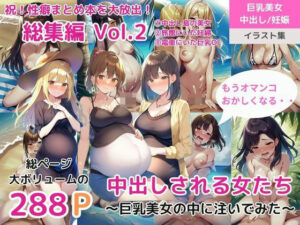 【人妻・主婦同人】（総集編）Vol.2 中出しされる女たち〜巨乳美女の中に注いでみた〜（中出し島の美女/ 旅館にいた妊婦/ 電車にいた巨乳OL）│ももバニラ