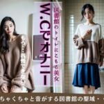 【熟女NTR】【W.Cでオナニー】図書館のトイレにこもる美女・・・くちゃくちゃと音がする図書室の聖域│熟女コレクターズ企画