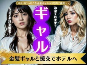 【熟女NTR】金髪ギャル特集！ガルバにいそうな金髪ギャルに3万円を払って援交スペシャル│コントラスト企画