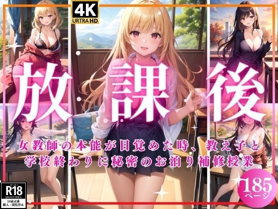 【熟女NTR】放課後〜女教師の本能が目覚めた時、教え子と学校終わりに秘密のお泊り補修授業〜│インフォエロティカ