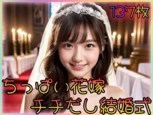 【人妻・主婦同人】ちっぱい花嫁チチだし結婚式│とろとろプリン