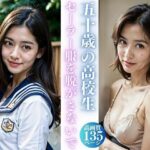 【熟女NTR】50歳の○校生 セーラー服を脱がさないで│ラブリー天丼