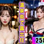 【熟女NTR】温泉街で浴衣美女が露出狂い│エロティカ金字塔