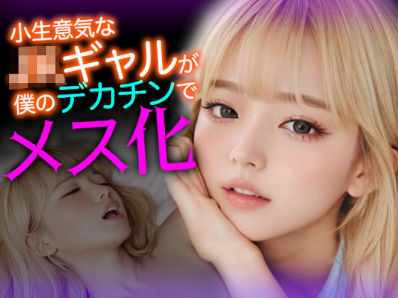 【人妻・主婦同人】小生意気なJKギャルが僕のデカチンでメス化する話【総集編】【全4話収録】│性なる夜