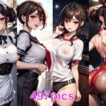 【熟女NTR】ママ活主婦（セレブ）が、コスプレ＆制服デートをお願いしてきたCG集│妄想サチュレーション
