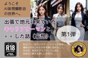 【熟女NTR】出張で地元に来ていたキャリアウーマンと××した話（妄想）第1弾│AI妄想撮影会