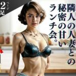 【熟女NTR】仕事で海外赴任することになり住んでいるマンションの人とも仲良くなった。気になる隣人の人妻からまさかのランチに誘われたけど、そこでぼくは驚く光景を目撃することになった・・・│変態紳士