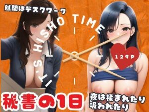 【熟女NTR】秘書の1日-昼間はデスクワーク夜は揉まれたり吸われたり-│楽24