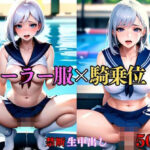 【熟女NTR】【大容量作品】2X00年とあるセレブお嬢様学園に潜入、真夏のプールで毎日○○してる美女が、、、我慢できず男子生徒を連れ込み過激にH ＃2│巨乳美女