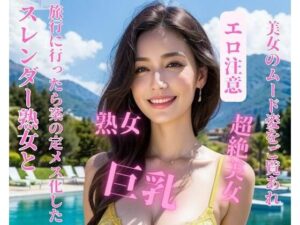 【熟女NTR】スレンダー熟女と旅行に行ったら案の定メス化した│mengj