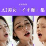 【人妻・主婦同人】AI美女「イキ顔」集│官能物語