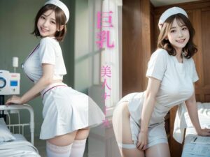 【人妻・主婦同人】巨乳 美人ナース│Ai 美女図缶