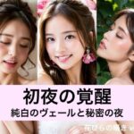 【人妻・主婦同人】初夜の覚醒ー純白のヴェールと秘密の夜ー│花びらの囁き