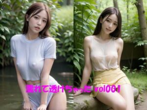 【人妻・主婦同人】濡れて透けちゃった vol001│カマキリン