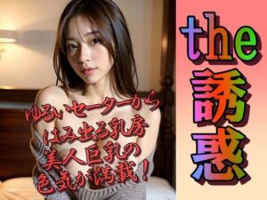 【熟女NTR】セーターからはみ出た美巨乳が誘惑してくる│あの子の秘密をみた