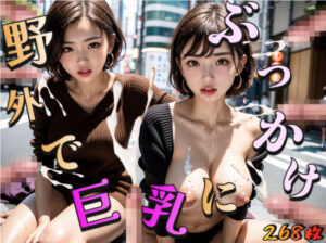 【人妻・主婦同人】野外で巨乳ギャルにぶっかけてみた│大門 蒼空