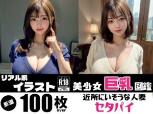【人妻・主婦同人】美少女巨乳図鑑（セーターおっぱい）│Sakaki IndustryAI