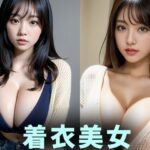 【人妻・主婦同人】巨乳セーター美女【AIグラドル編集部vol.245】│AI美女出版