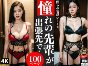 【熟女NTR】憧れの先輩OLが出張先で...ガーターベルト100人│美熟女フェチ部