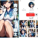 【人妻・主婦同人】青のセーラー戦士〜性的魔法にかけられて〜│クラブAIアニメ