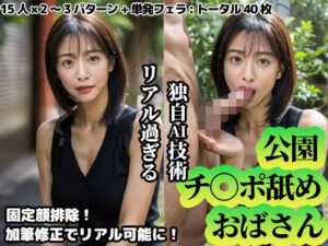 【熟女NTR】公園チ◯ポ舐めおばさん│熟女維新の会