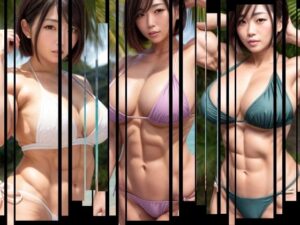 【人妻・主婦同人】筋肉ビキニ│AIラボ
