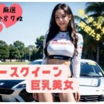 【人妻・主婦同人】レースクイーン巨乳美女【サーキット場の天使たち】│妄想カメラマン