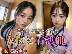 【人妻・主婦同人】こんなに欲求不満な女医と看護師│馬並み