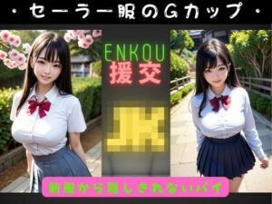 【人妻・主婦同人】300連発！セーラー服でJKの巨乳Gカップと散歩デート│オムニバス企画