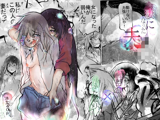 【人妻・主婦同人】妻になった夫│おおけ
