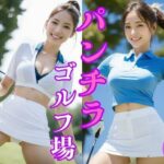 【人妻・主婦同人】ゴルフ場でパンチラ あなたの好みのタイプは？ パンチラ編│美女コレクション