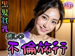 【人妻・主婦同人】【黒髪貧乳】癒しの不倫旅行│紐をギュッとね