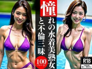 【人妻・主婦同人】憧れの水着美熟女と不倫三昧│AI美女LABO.29