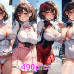 【人妻・主婦同人】お母さんが可愛すぎるので、土下座してコスプレ写真集のモデルになってもらったCG集│妄想サチュレーション