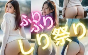 【人妻・主婦同人】ふりふりしり祭り│あいかつLABO