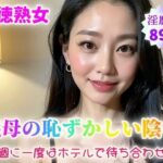 【人妻・主婦同人】【背徳熟女】義母の恥ずかしい陰毛〜週に一度はホテルで待ち合わせ〜【89p】│紐をギュッとね