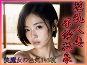 【人妻・主婦同人】淫乱人妻不倫温泉 美魔女の色気│えーあい美少女研究所