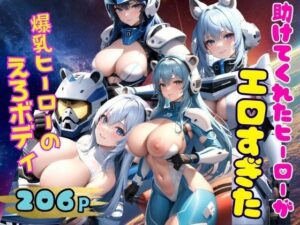 【人妻・主婦同人】助けてくれたヒーローがえろすぎた 爆乳ヒーローのえろボディ│AIプロ