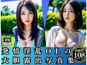 【人妻・主婦同人】発情淫乱OLの大胆露出写真集│kawaii製作