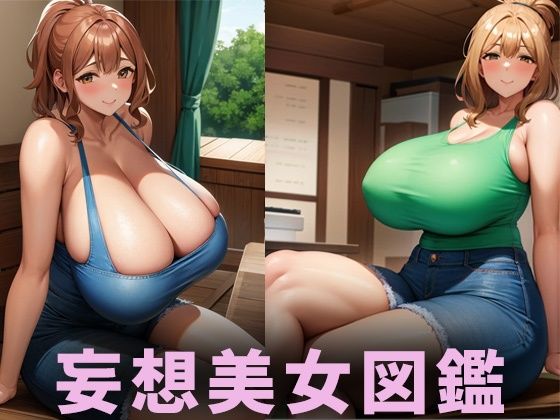 【人妻・主婦同人】爆乳美女【妄想イラスト美女図鑑vol.65】│AIイラスト美女研究所