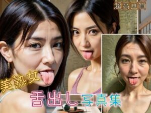 【人妻・主婦同人】美熟女舌出し写真集│エロエロ委員