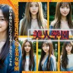 【人妻・主婦同人】【美人学園】マジで恋をしたくなる美女軍団〜Dカップの美女が公園で露出で大興奮物語〜│キャンペーン激安企画