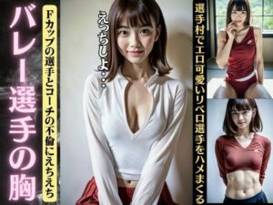 【人妻・主婦同人】バレー選手の胸特集!選手村でFカップの選手と不倫がハメまくる不倫をしていた・・・│レッドドラゴン企画