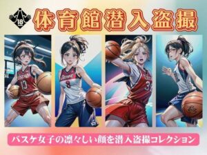 【人妻・主婦同人】体育館に潜入して盗撮!女子バスケの凛々しい顔を盗撮変態コレクション│奇跡の美少女