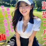 【人妻・主婦同人】誘惑ゴルフ エロすぎるミニスカおっぱいくっきり美女とムラムラゴルフ│AI美女Maker