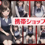 【人妻・主婦同人】携帯ショップ特集！トイレで先輩社員と派遣がパンツを・・・派遣社員がエロすぎて先輩に犯●れる！│高級美女クラブ
