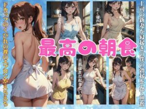 【人妻・主婦同人】最高の朝食スペシャル〜上司宅に宿泊したら新妻が裸エプロンで朝食を作ってくれた〜│ぷにぷに研究所