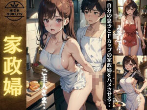 【人妻・主婦同人】家政婦を強●SEX!自分の息子とFカップの若い家政婦をハメさせる変態ご主人スペシャル│性欲クリニック